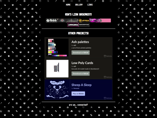 links screenshot