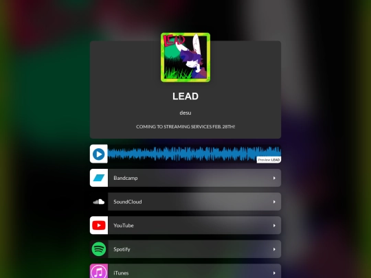 LEAD screenshot