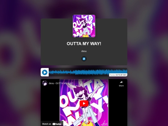 OUTTAMYWAY screenshot