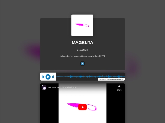 magenta screenshot