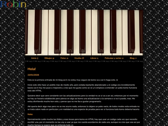 Blog/Primerentrada screenshot