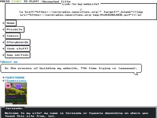 index screenshot