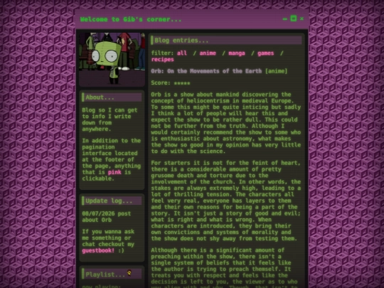 index screenshot
