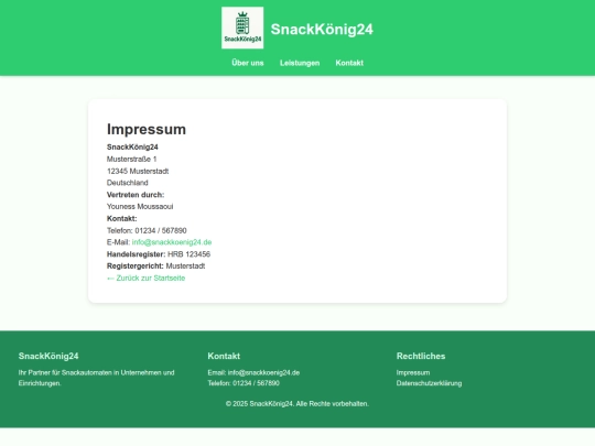 Impres_snackKoenig screenshot