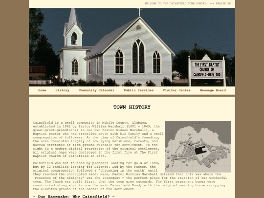 history screenshot
