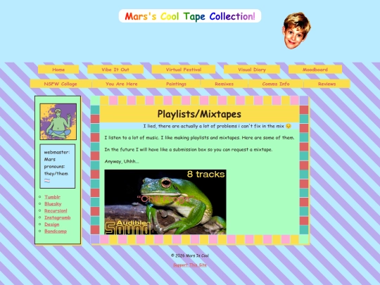 mixtapes screenshot