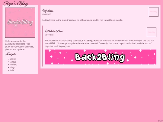 blog screenshot