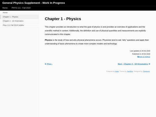 gen-phys/chapter1 screenshot