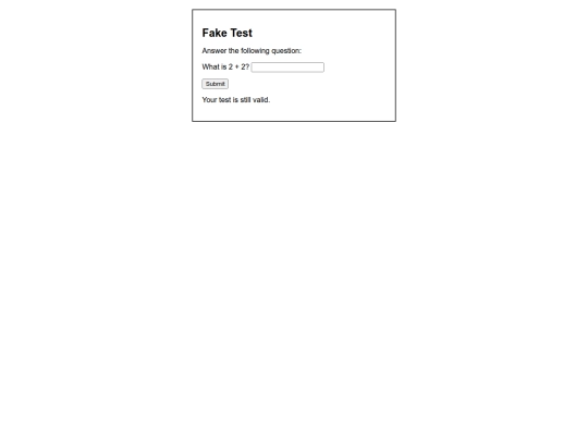 Whatinvalidatesmytest screenshot