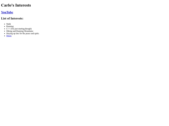 index screenshot
