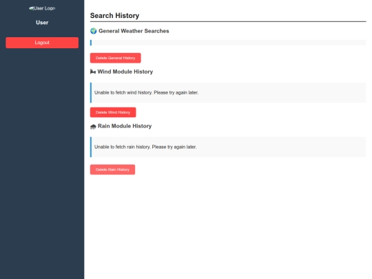 interactive weather/home/dashboard screenshot