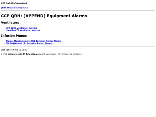 qrh/append/alarms_index screenshot