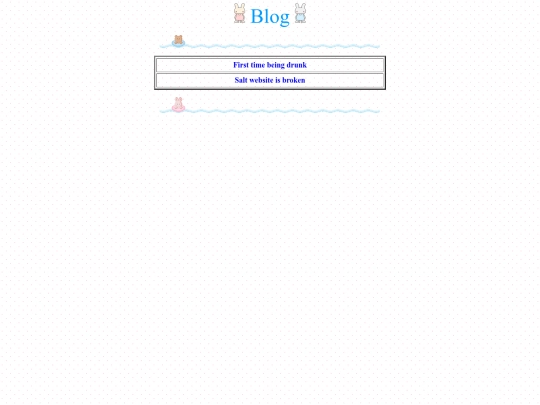 oldsite/blog/main screenshot