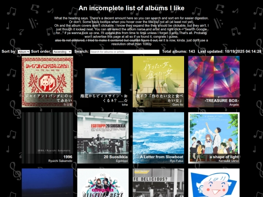 personal/albums screenshot