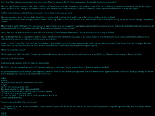 Deuteronomy 22 screenshot