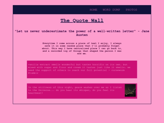 quotewall screenshot