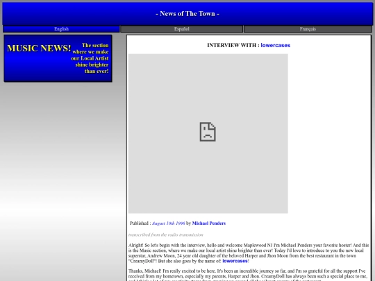 music screenshot