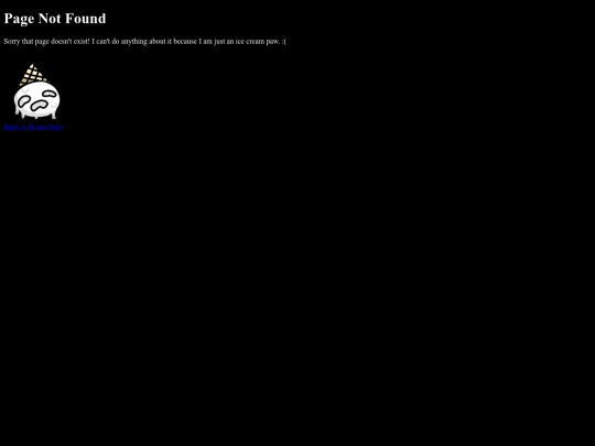 not_found screenshot
