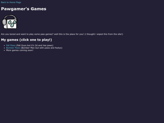 pawgames screenshot