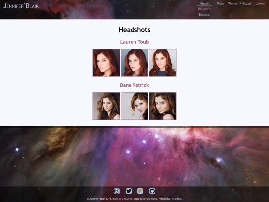 photo/headshots screenshot