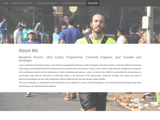 aboutme screenshot