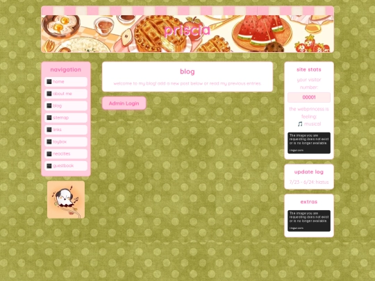 blog screenshot