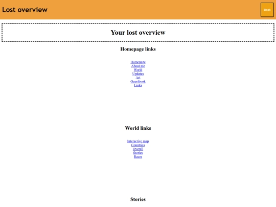 Main Page/Site overview screenshot