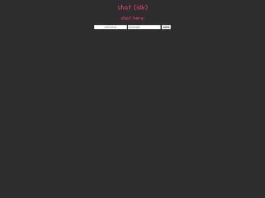 tests/chat screenshot