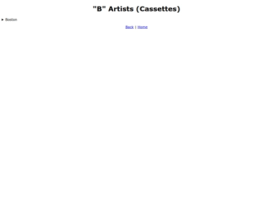 cassettes/B/b screenshot