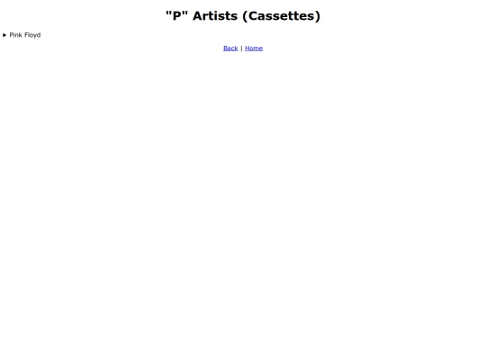 cassettes/P/p screenshot