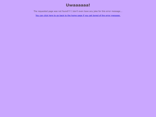 not_found screenshot