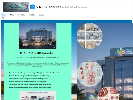 V-j-clinic screenshot