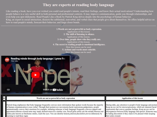 body-language screenshot