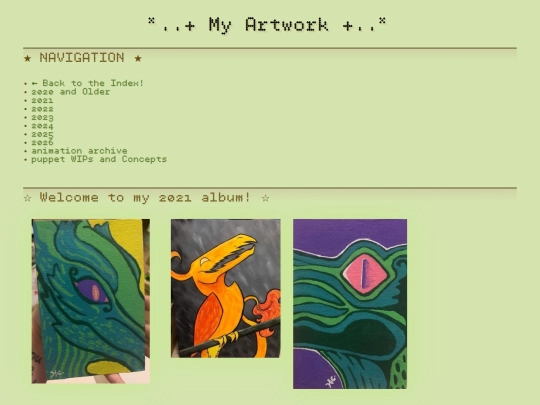 art/2021 screenshot