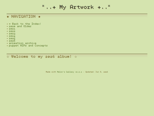 art/2026 screenshot