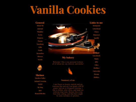 vanillacookies screenshot