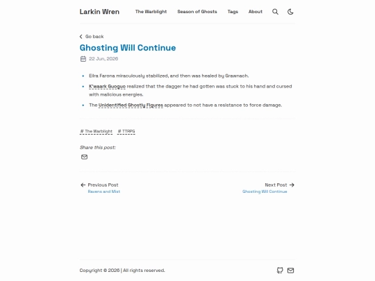 posts/ghosting-will-continue screenshot
