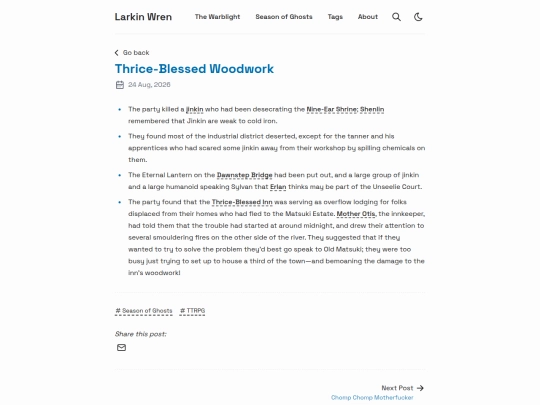 posts/thrice-blessed-woodwork screenshot