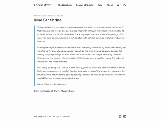 wiki/nine-ear-shrine screenshot