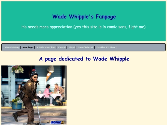 firstpagewade screenshot