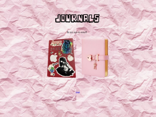 journals screenshot