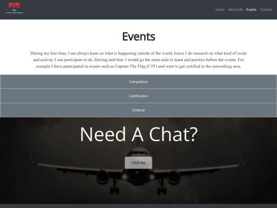 events screenshot