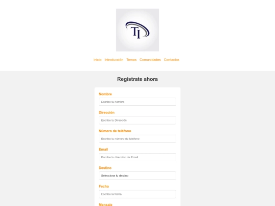 HTML-CSS Final/contactos screenshot