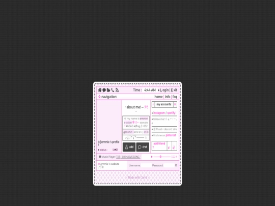 index screenshot