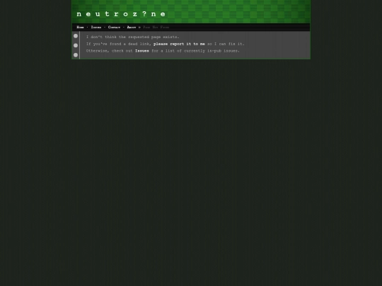 not_found screenshot