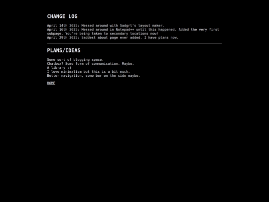 salvo/changelog screenshot