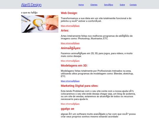 servicos screenshot