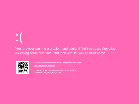 not_found screenshot