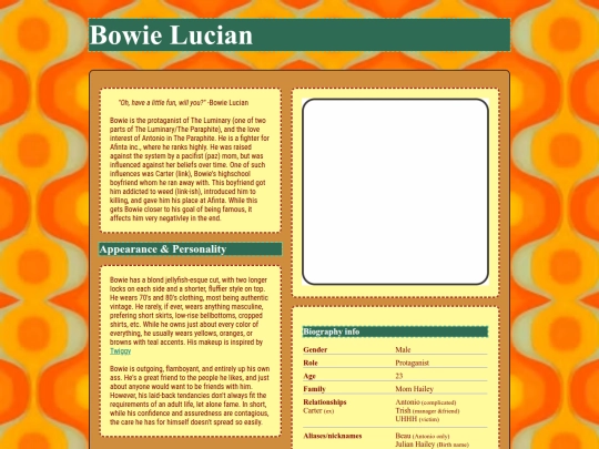 characters/Bowie screenshot