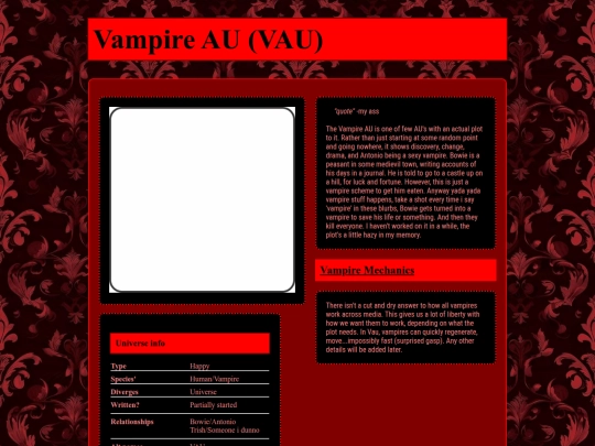 universes/Vampire screenshot